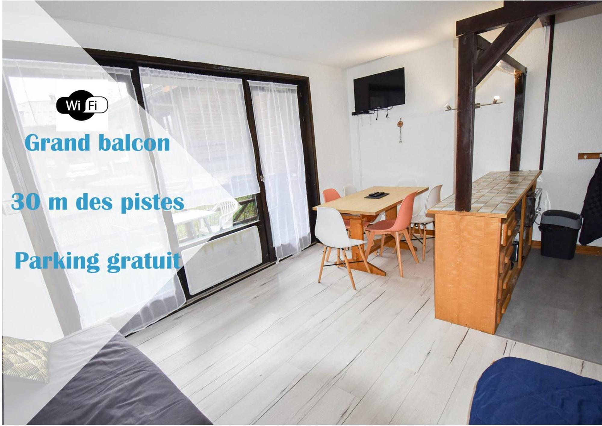 Relai S11 Grand Et Lumineux Studio Avec Coin Montagne 4-6 Pers, Wifi, 30M Des Pistes, Grand Balcon, Draps Non Compris Сен-Жан-д'Оль Екстер'єр фото